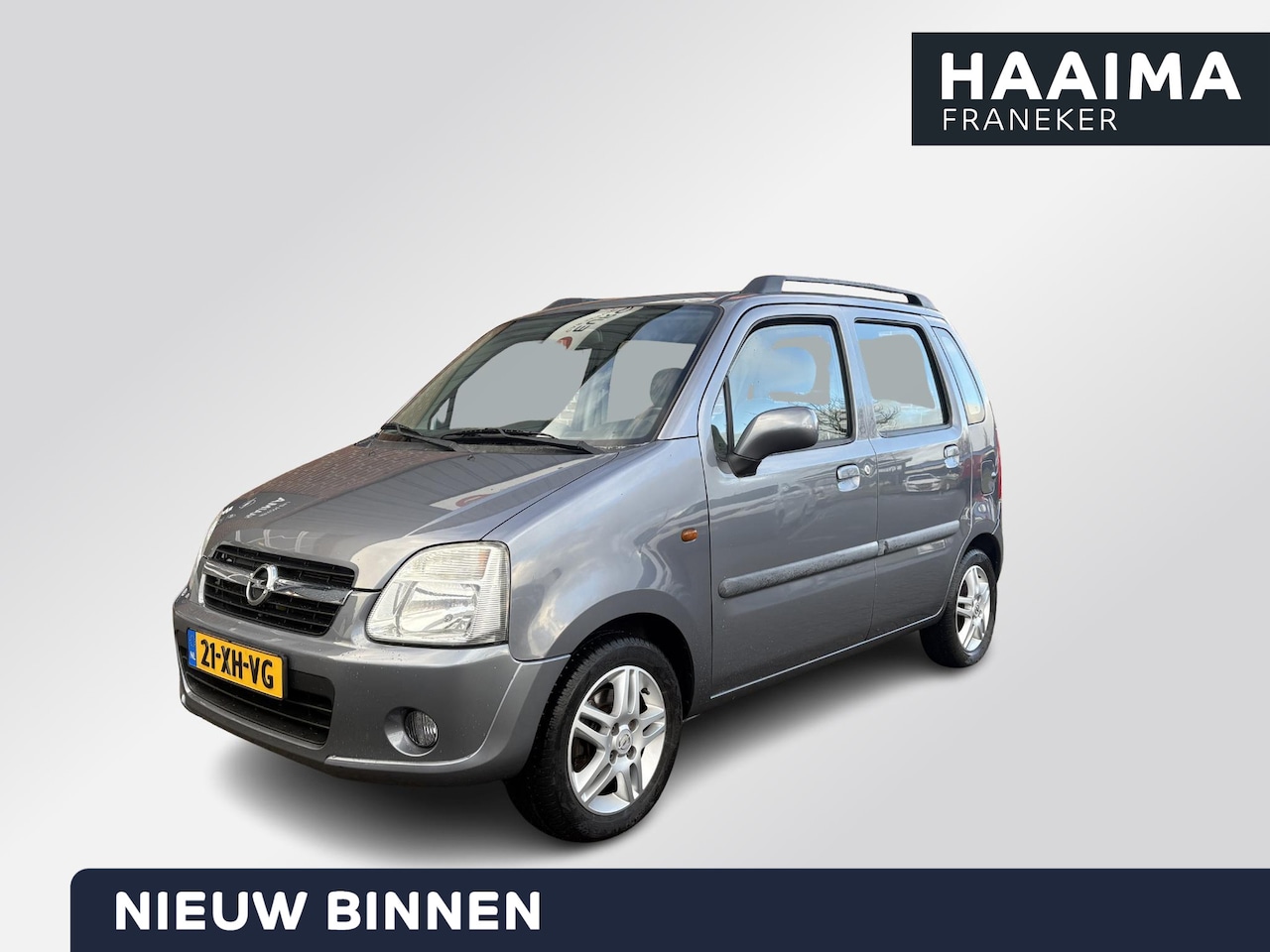 Opel Agila - 1.2-16V Maxx 80pk | Airco | Centrale Vergrendeling | Lichtmetalen Velgen | Hoge Instap | D - AutoWereld.nl