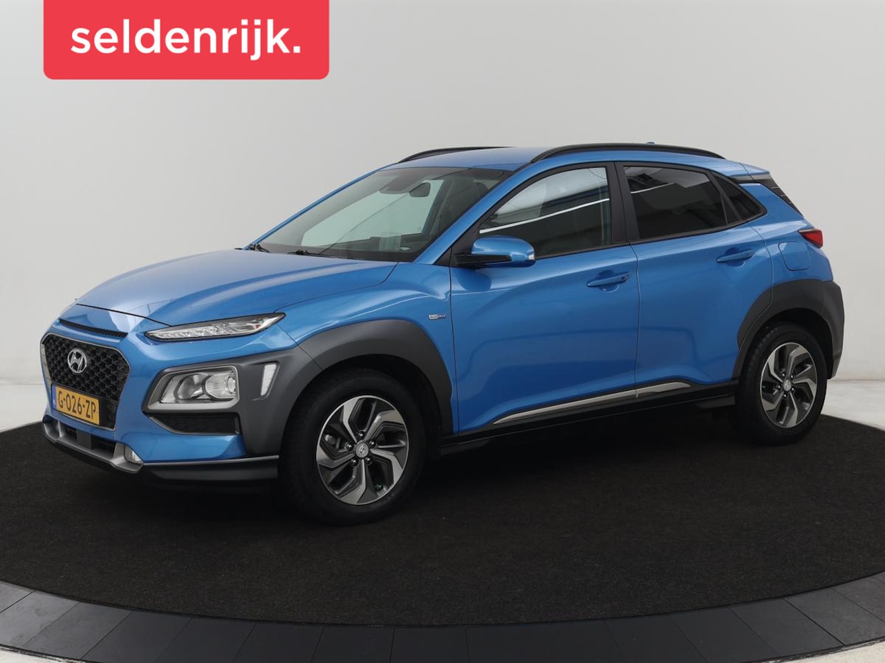 Hyundai Kona - 1.6 GDI HEV Fashion | Head-Up | Trekhaak | Adaptive cruise | Camera | Carplay | Keyless | - AutoWereld.nl