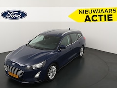 Ford Focus Wagon - EcoBoost 125pk Titanium | Climate control | Cruise control | Parkeersens. V&A | Navi | App