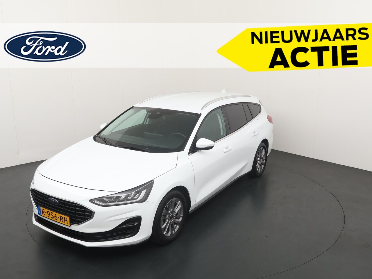 Ford Focus Wagon - EcoBoost Hybrid 125pk Titanium | Trekhaak | 100% dealer onderhouden | Cruise | SYNC 4 | Dr - AutoWereld.nl