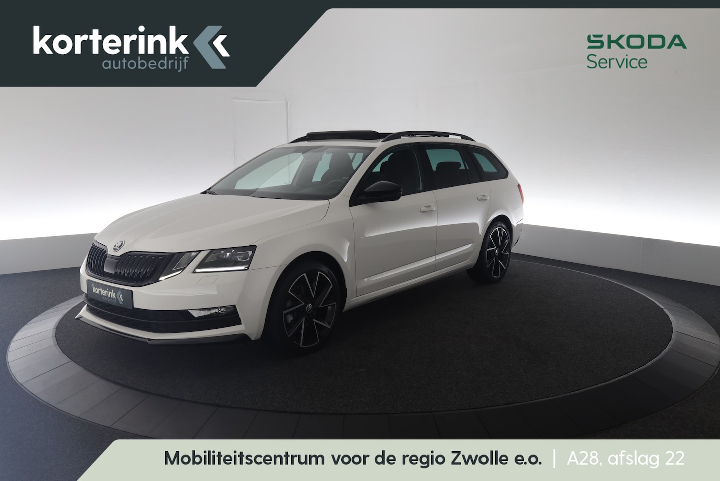 Skoda Octavia Combi - 1.5 TSI Greentech Sport Business | Pano | Led | Stoelverwarming - AutoWereld.nl