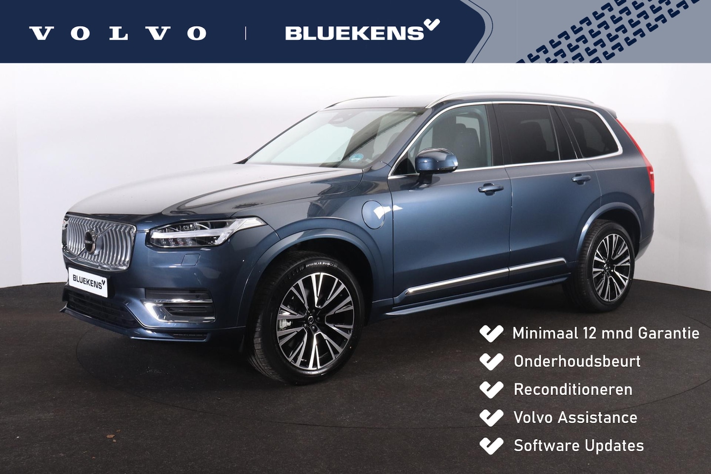 Volvo XC90 - T8 Recharge AWD Core Bright - IntelliSafe Assist & Surround - Harman/Kardon audio - Adapti - AutoWereld.nl