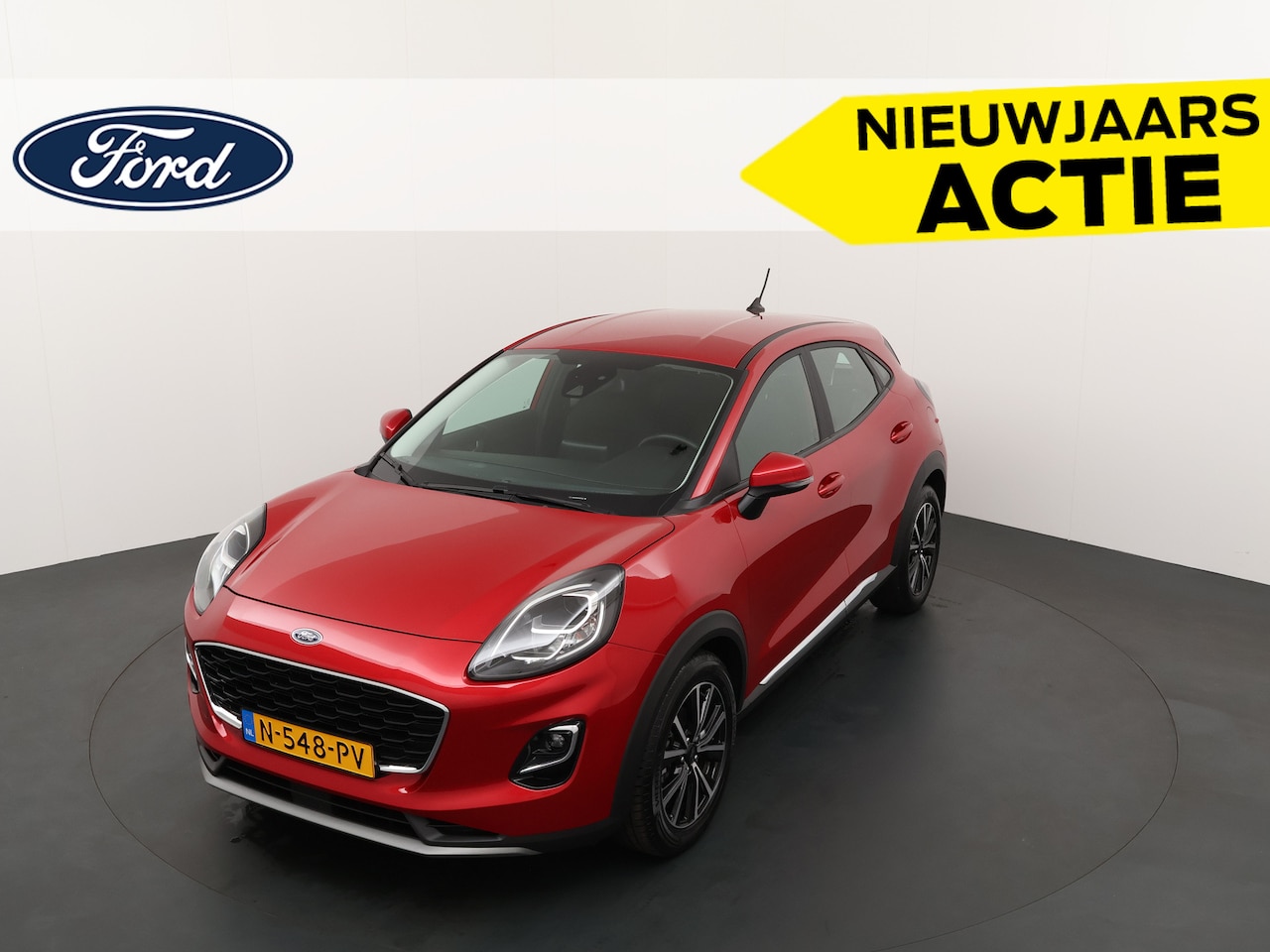 Ford Puma - EcoBoost Hybrid 125 pk Titanium | 1e eig. | LED | Navi | Cruise | Apple Carplay | PDC | - AutoWereld.nl
