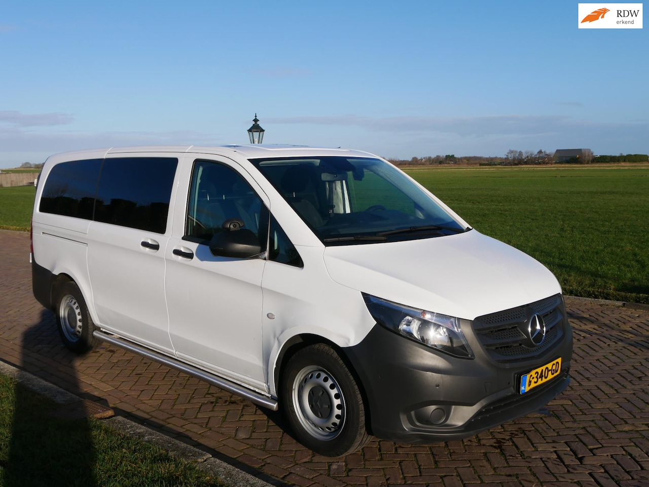 Mercedes-Benz Vito Tourer - 116 BlueTEC Pro Lang AUT (EX POLITIE) MARGE CAR - AutoWereld.nl