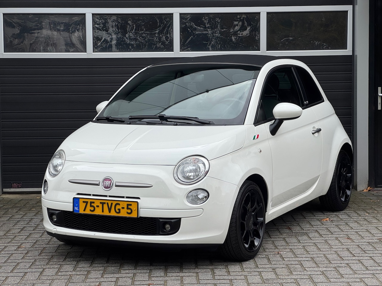 Fiat 500 - 0.9 TwinAir Cabrio, Airco, PDC - AutoWereld.nl