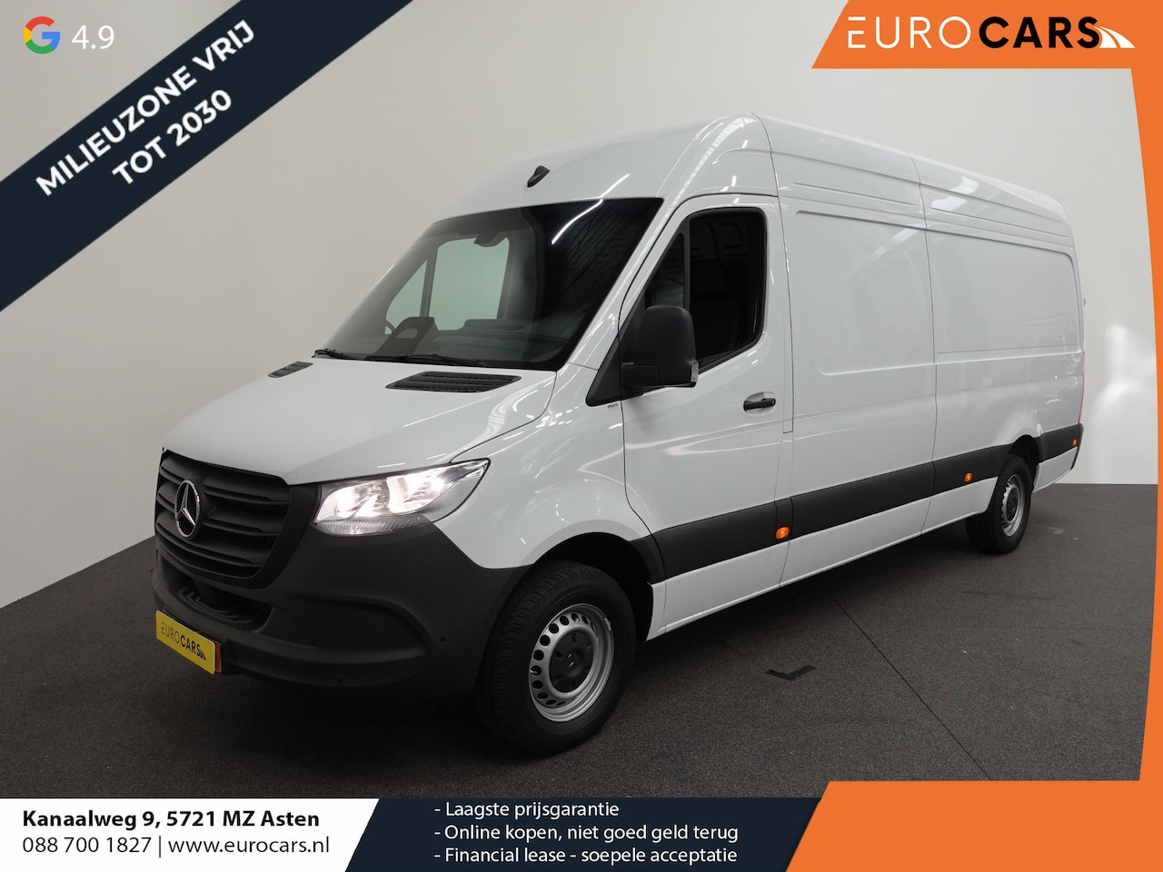 Mercedes-Benz Sprinter - 315 1.9 CDI L3 RWD Navi Airco Cruise Control Comfort stoelen - AutoWereld.nl