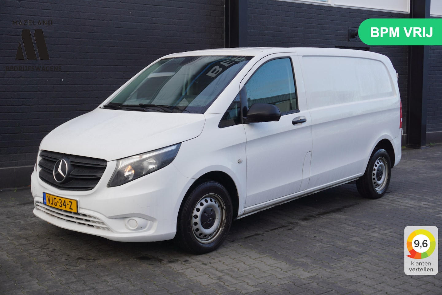 Mercedes-Benz Vito - 110 CDI - EURO 6 - Airco - Cruise - Trekhaak - €12.950,- Excl. - AutoWereld.nl