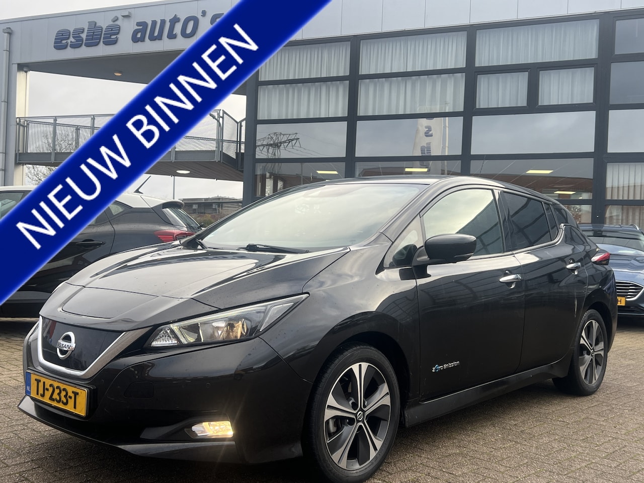 Nissan LEAF - 2.ZERO EDITION 40 kWh Navigatie Carplay Stoel + Stuur verwarming Leder Led koplampen Dab A - AutoWereld.nl