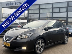 Nissan LEAF - 2.ZERO EDITION 40 kWh Navigatie Carplay Stoel + Stuur verwarming Leder Led koplampen Dab A
