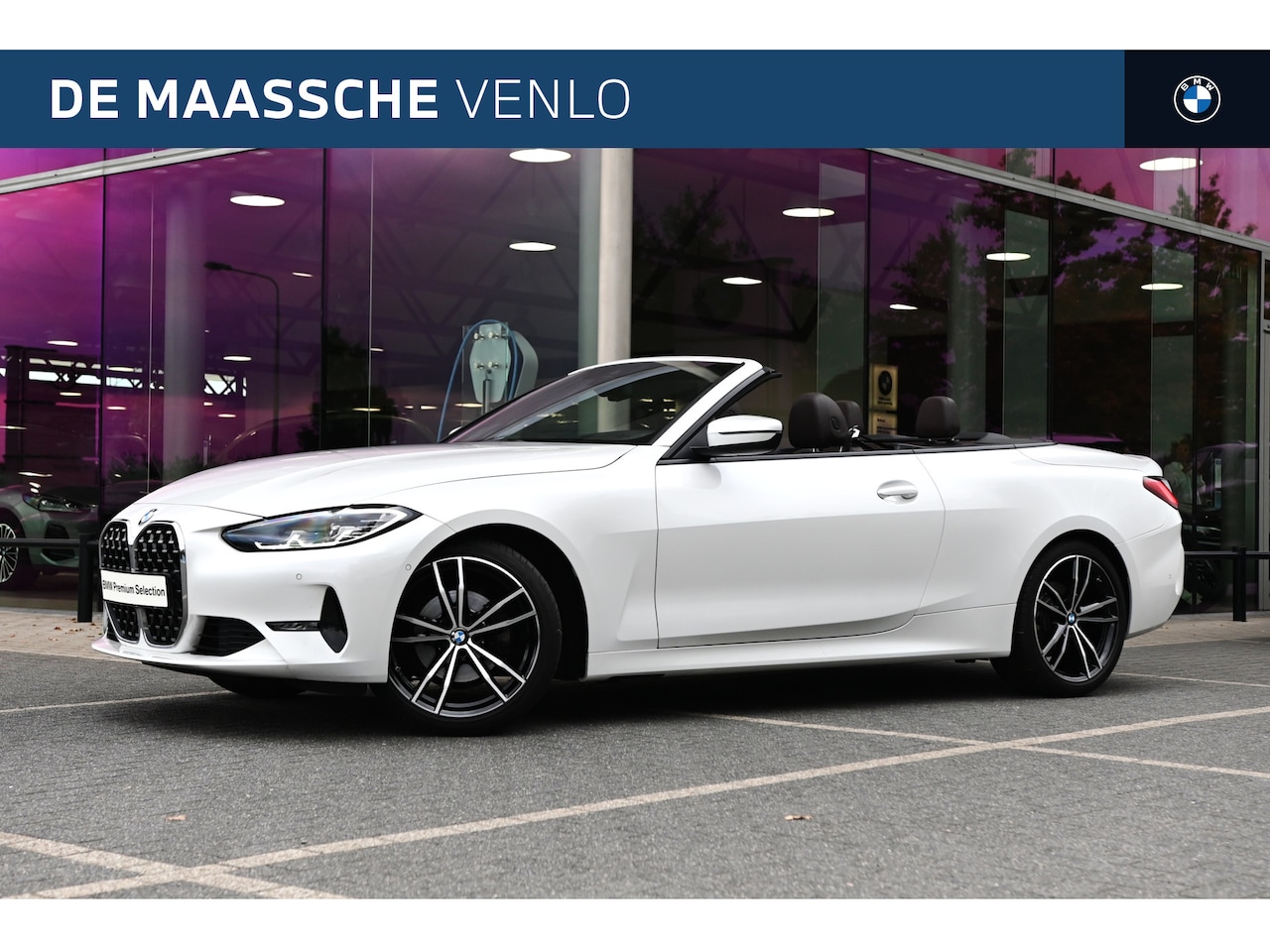 BMW 4-serie Cabrio - 420i High Executive Automaat / Achteruitrijcamera / Parking Assistant / Live Cockpit Profe - AutoWereld.nl