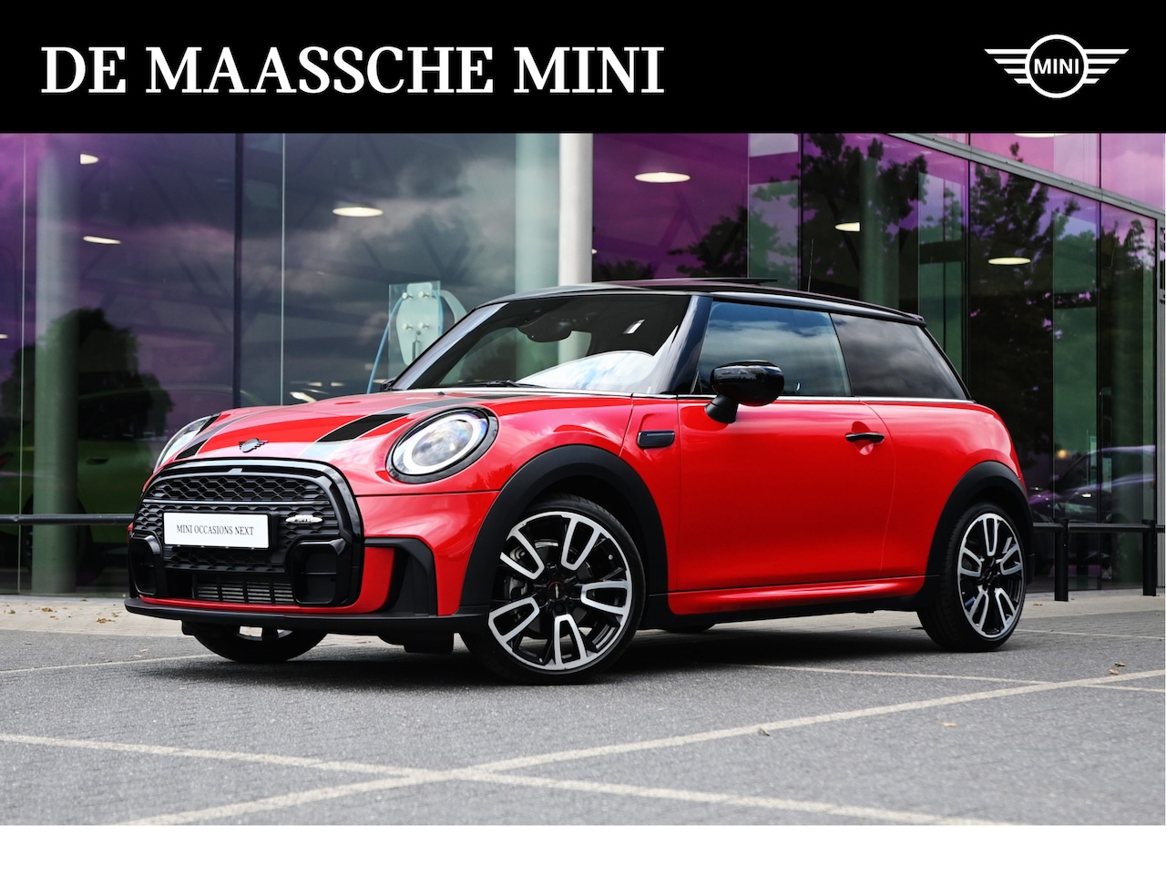 MINI John Cooper Works - Hatchback JCW Automaat / Panoramadak / Sportstoelen / Adaptief onderstel / Multifunctionee - AutoWereld.nl