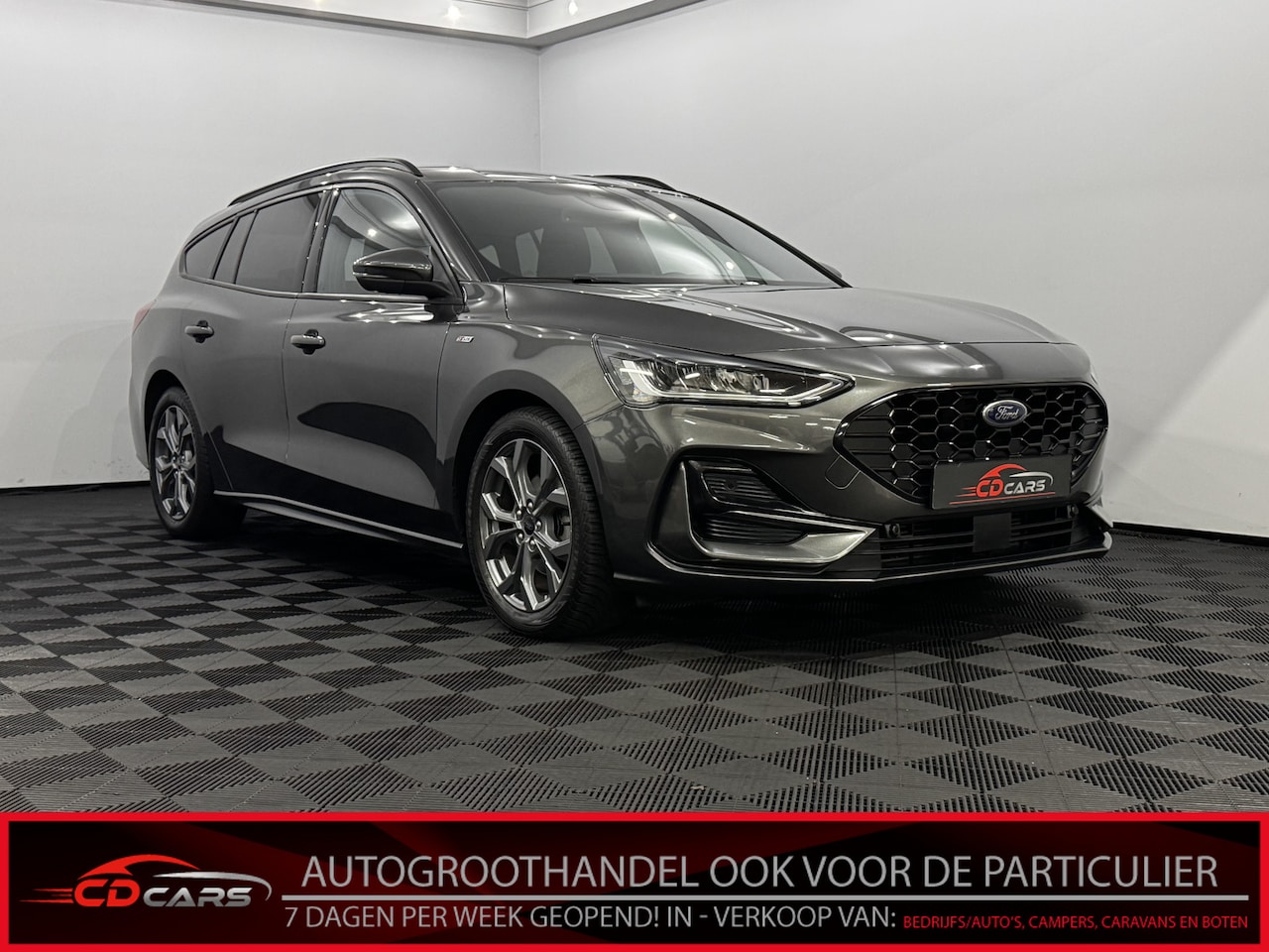 Ford Focus Wagon - 1.0 EcoBoost Hybrid ST-Line 155pk Clima, Camera, Navi, Winterpakket, Cruise control, Virtu - AutoWereld.nl