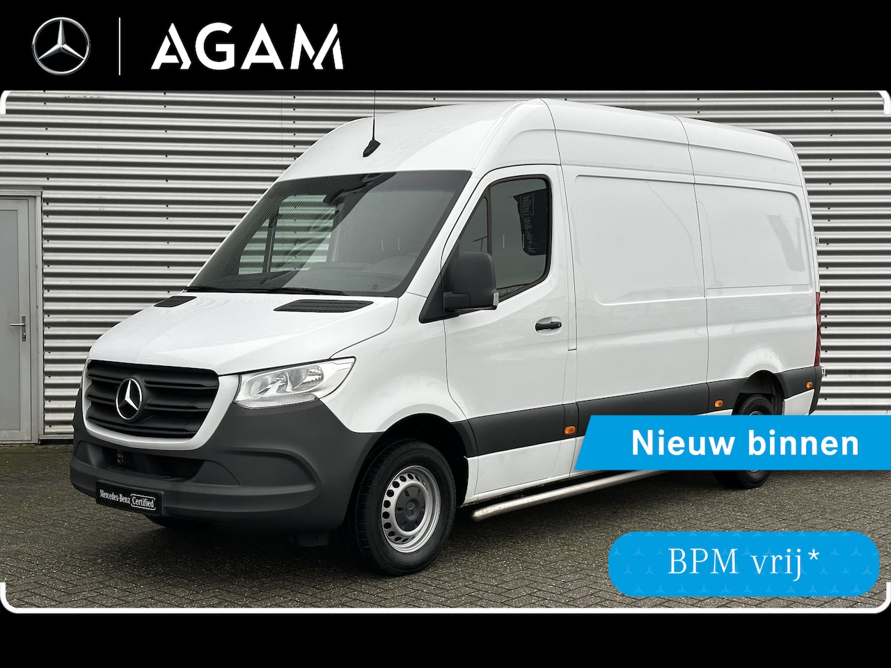 Mercedes-Benz Sprinter - 317 CDI L2H2 Automaat Carplay Navigatie Camera 3500kg Trekgewicht - AutoWereld.nl