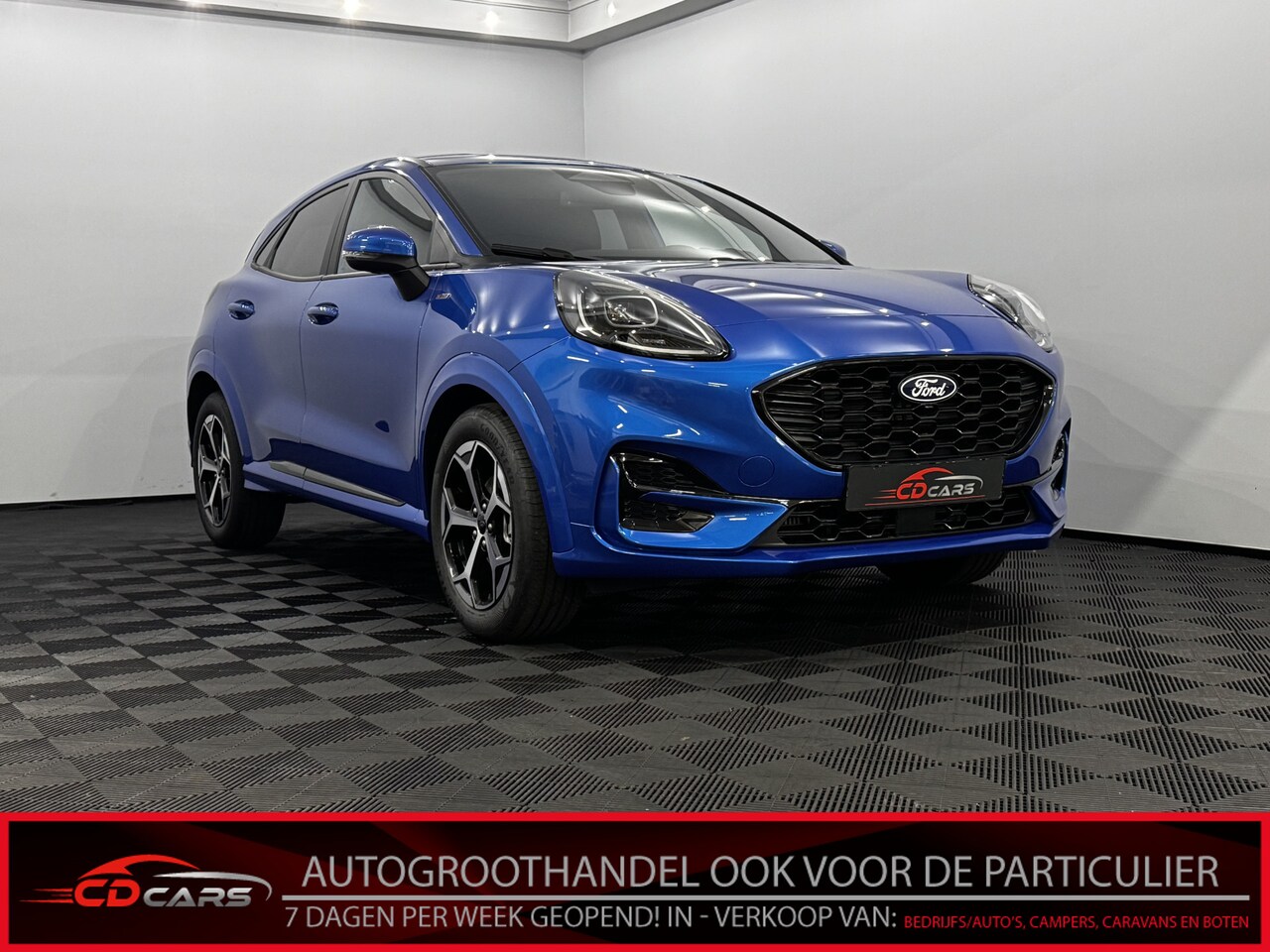 Ford Puma - 1.0 EcoBoost Hybrid ST-Line Clima, Camera, Navi, Winterpakket, Elektrische achterklep, Key - AutoWereld.nl