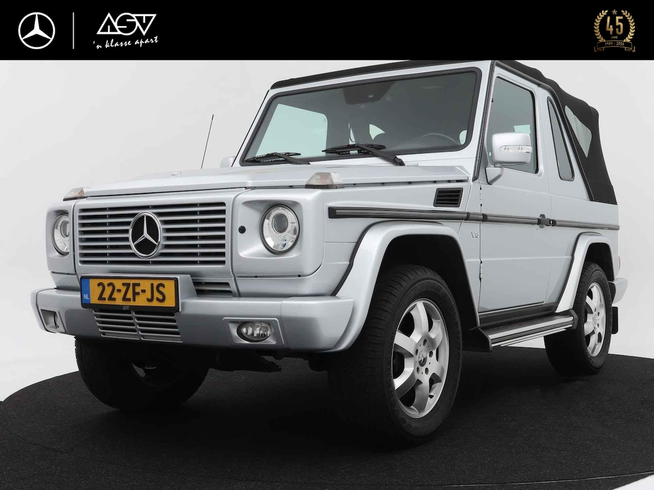 Mercedes-Benz G-klasse - 500 Cabrio Volledig ASV Dealer onderhouden, Unieke auto!! - AutoWereld.nl