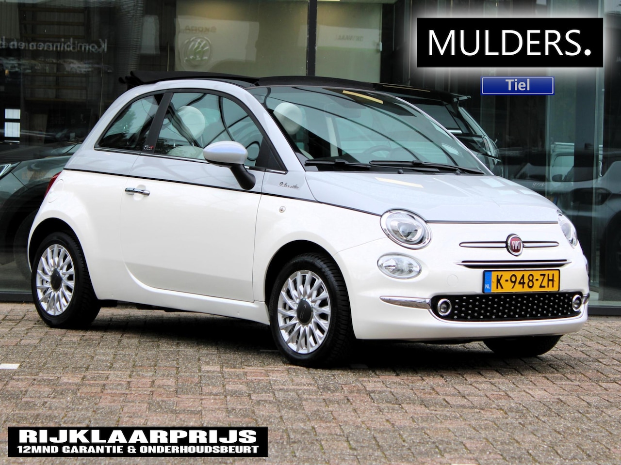 Fiat 500 - 1.0 Hybrid Dolcevita | Apple Carplay / Schuifdak / Climate - AutoWereld.nl