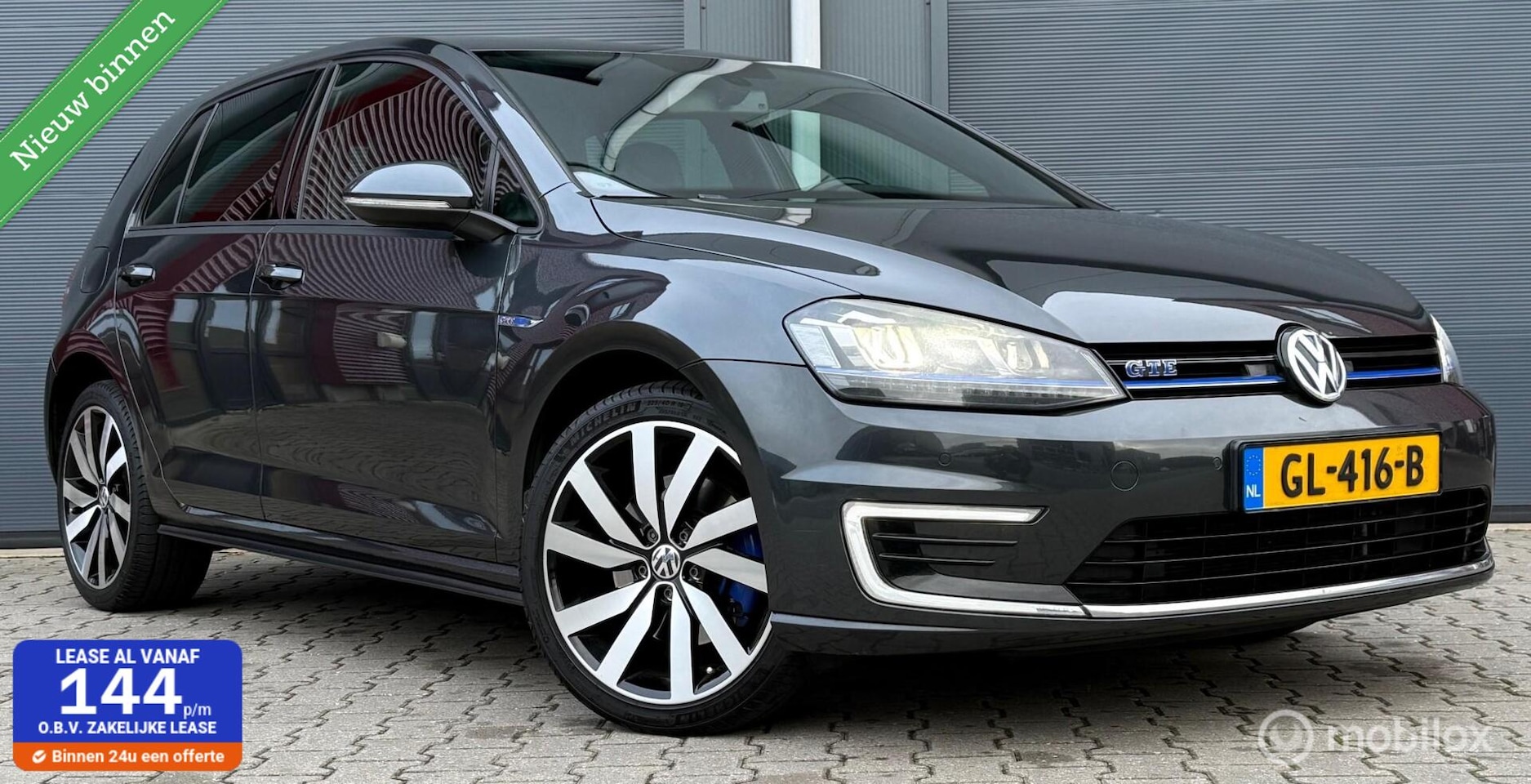 Volkswagen Golf - 1.4 TSI GTE 204PK DSG Leder/Navi+/LED/18"/LED - AutoWereld.nl