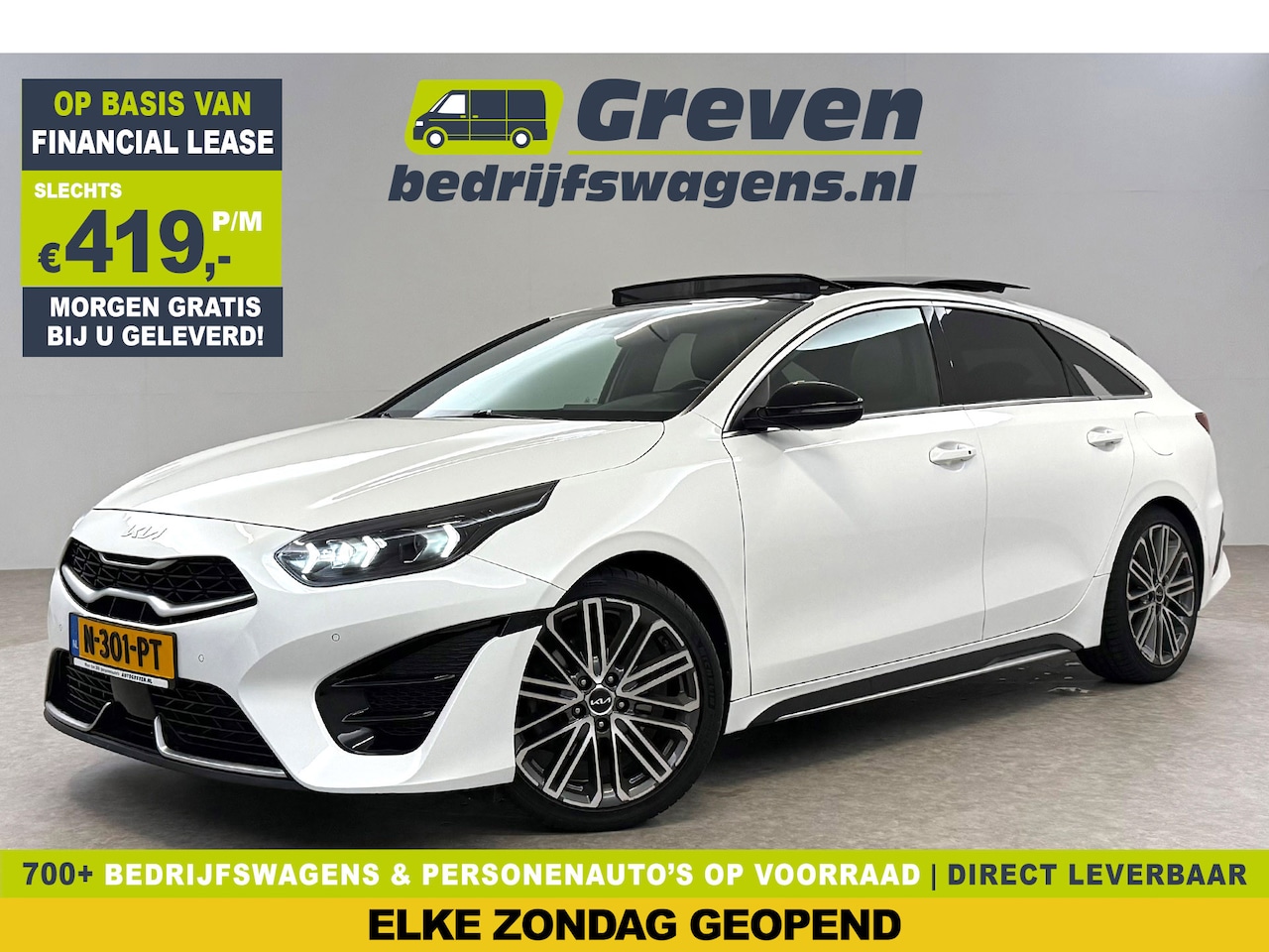 Kia Pro cee'd - 1.5 T-GDi GT-PlusLine | Pano | Virtual | Camera | JBL | Adap. Cruise | Memory | Navi | NAP - AutoWereld.nl
