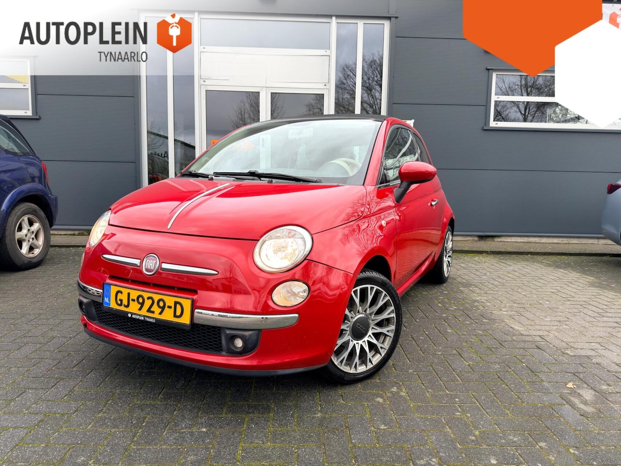 Fiat 500 C - 1.2 Lounge Carbio|*Airco*|Elec.pakket|Half-Leder|PDC|Goed odnerhouden - AutoWereld.nl