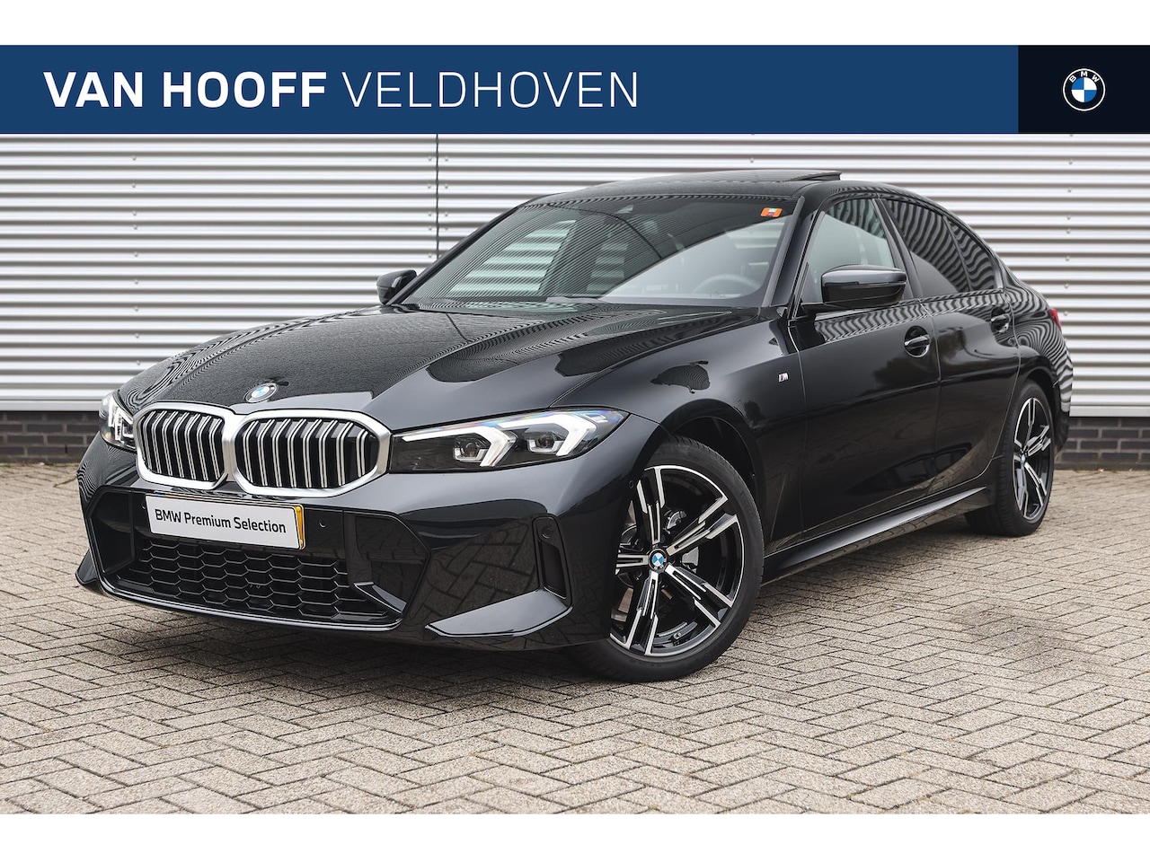 BMW 3-serie - 320i M Sport Automaat / Schuif-kanteldak / Trekhaak / Sportstoelen / Achteruitrijcamera / - AutoWereld.nl