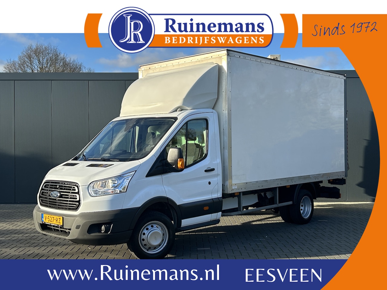 Ford Transit - 2.2 TDCI 126 PK / 1e EIG. / BAKWAGEN / HYDR. LAADKLEP / AIRCO / 3-ZITS / BLUETOOTH - AutoWereld.nl