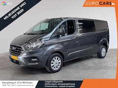 Ford Transit Custom - 300 2.0 TDCI L2H1 Limited Dubbele Cabine Navigatie Airco 2 Schuifdeuren Trekhaak Parkeerse