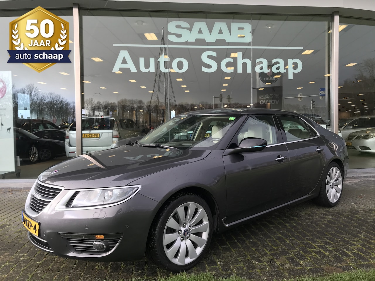 Saab 9-5 - 2.0T Vector Exklusiv XWD Automaat | Rijklaar incl garantie | 19 inch velgen Headup display - AutoWereld.nl