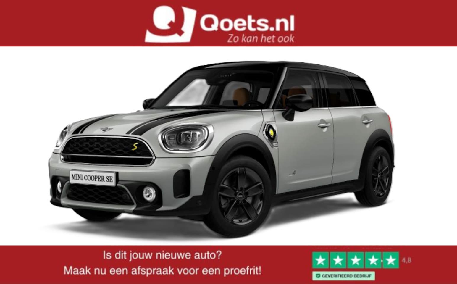 MINI Countryman - Cooper S E ALL4 Panoramadak - Active Cruise Control - Head up - Parking/Driving Assistant - AutoWereld.nl