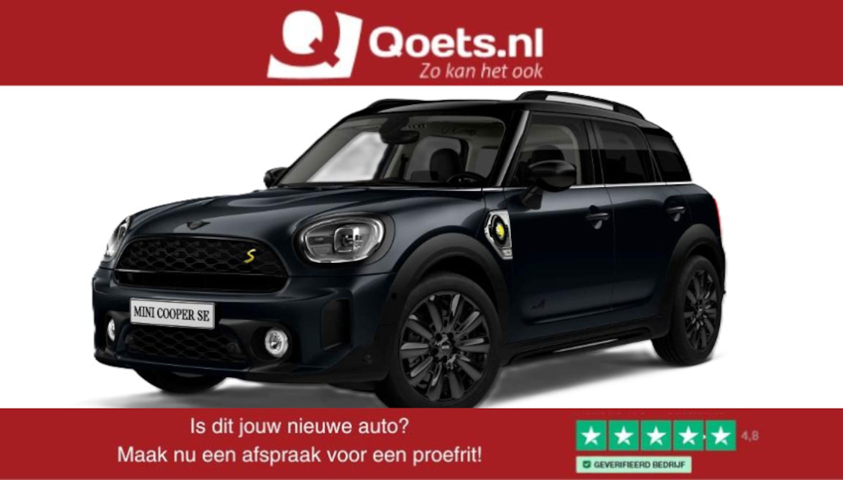 MINI Countryman - Cooper S E ALL4 Panoramadak - Active Cruise Control - Head up - Parking/Driving Assistant - AutoWereld.nl