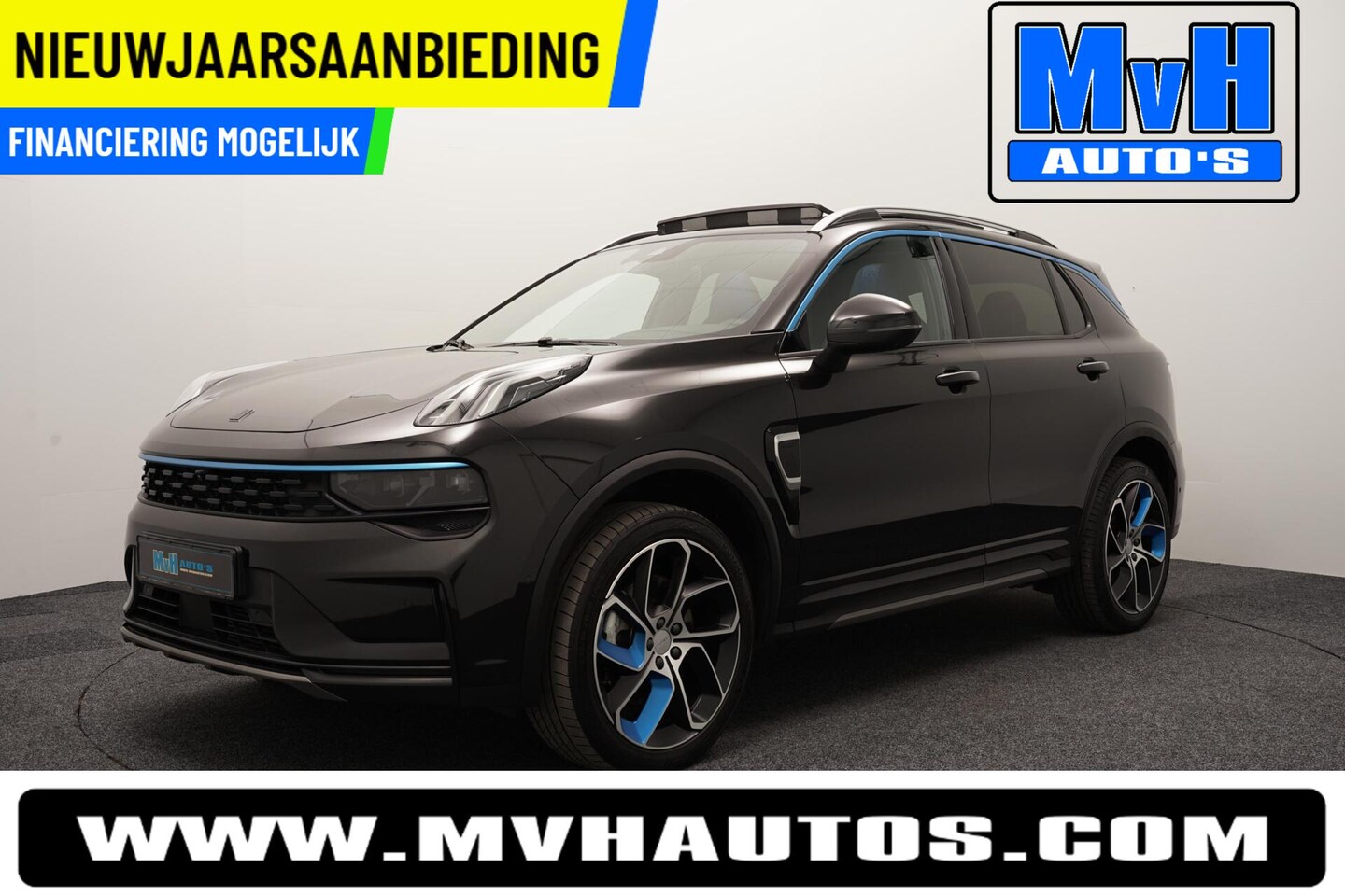 Lynk & Co 01 - 1.5 Plug-in Hybride|ZWARTE.HEMEL|360ºCAM|PANO|NAP - AutoWereld.nl