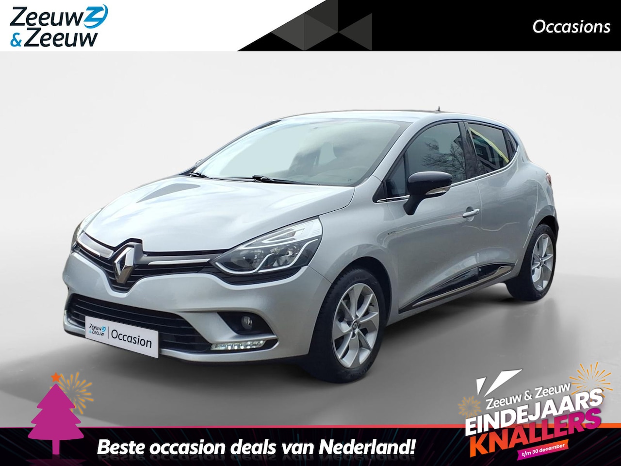 Renault Clio - 0.9 TCe Limited | LMV | Navigatie | Airco | DAB Radio | - AutoWereld.nl