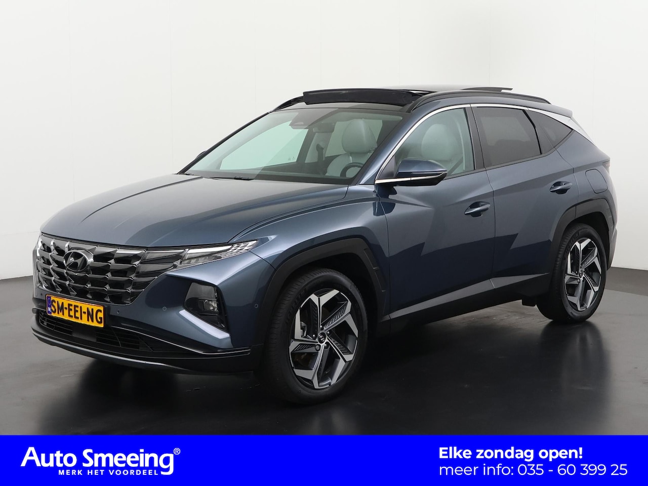 Hyundai Tucson - 1.6 T-GDI PHEV Premium Sky 4WD | Panoramadak | Camera | Stoelverwarming | Zondag Open! - AutoWereld.nl