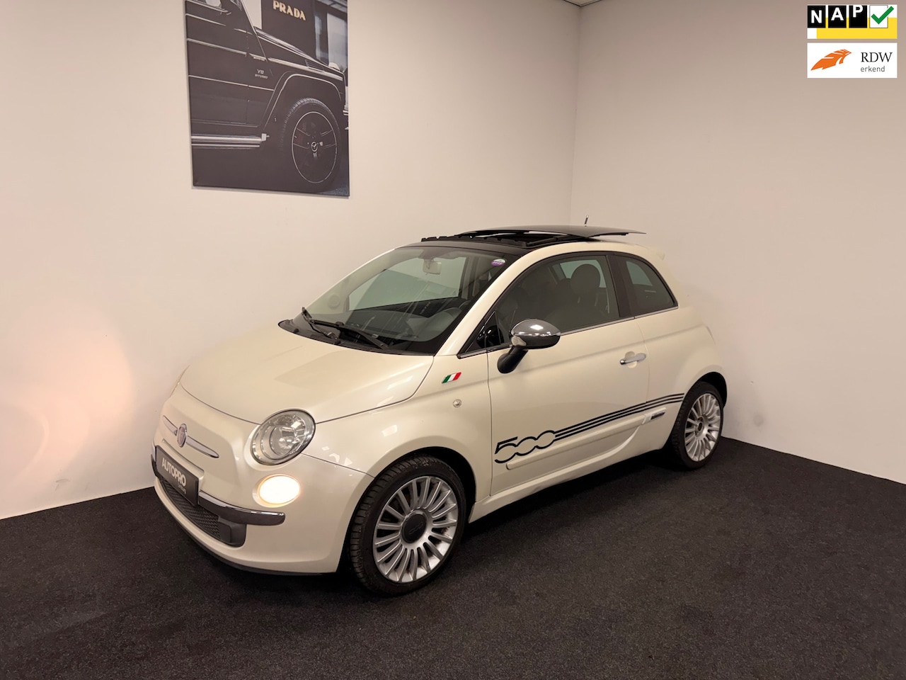 Fiat 500 - 1.2 Lounge | Schuifdak - AutoWereld.nl