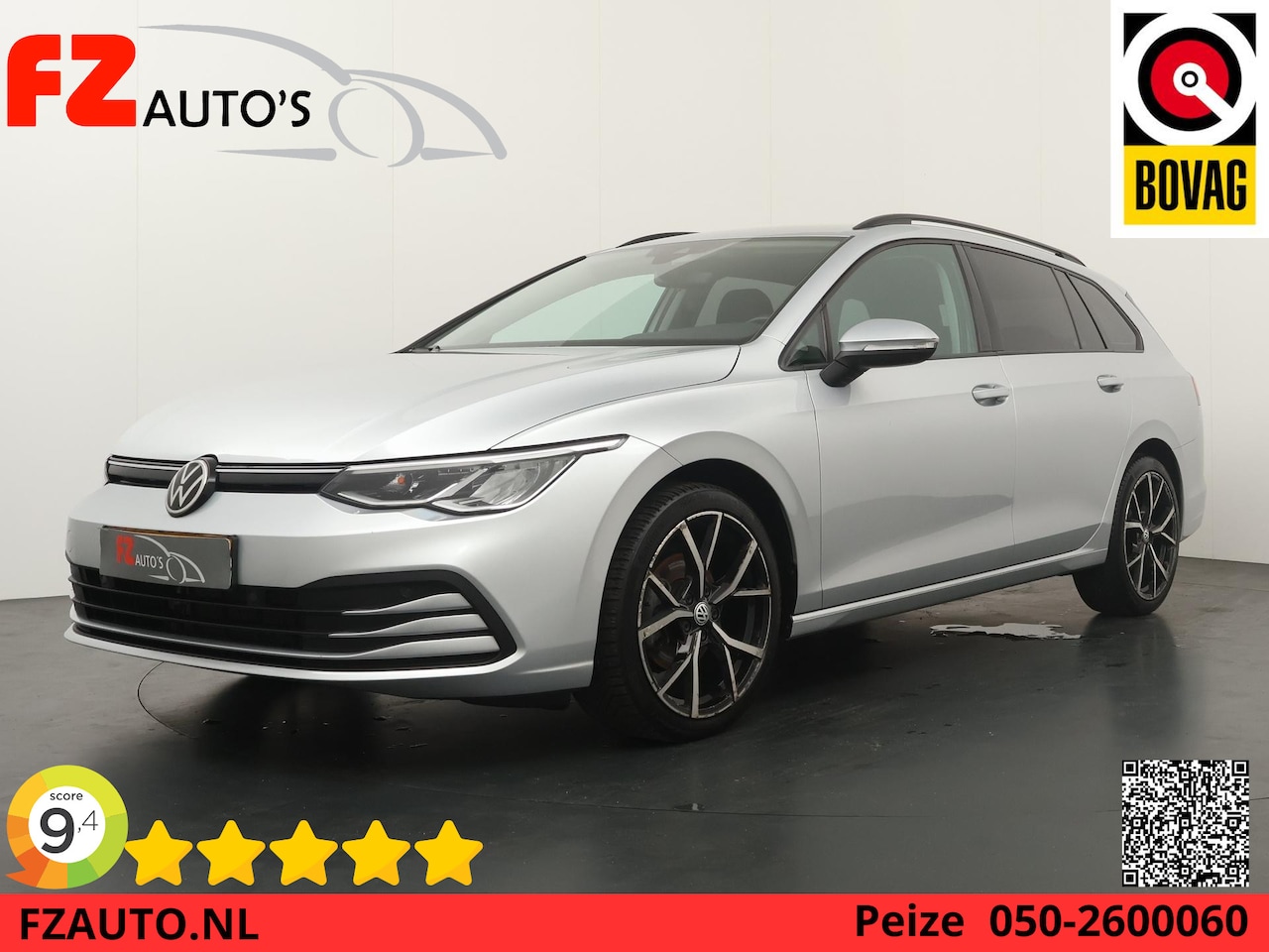 Volkswagen Golf Variant - 1.0 eTSI Life Business - Navigatie - Trekhaak - Stoelverwarming - Apple Carplay/Android Au - AutoWereld.nl