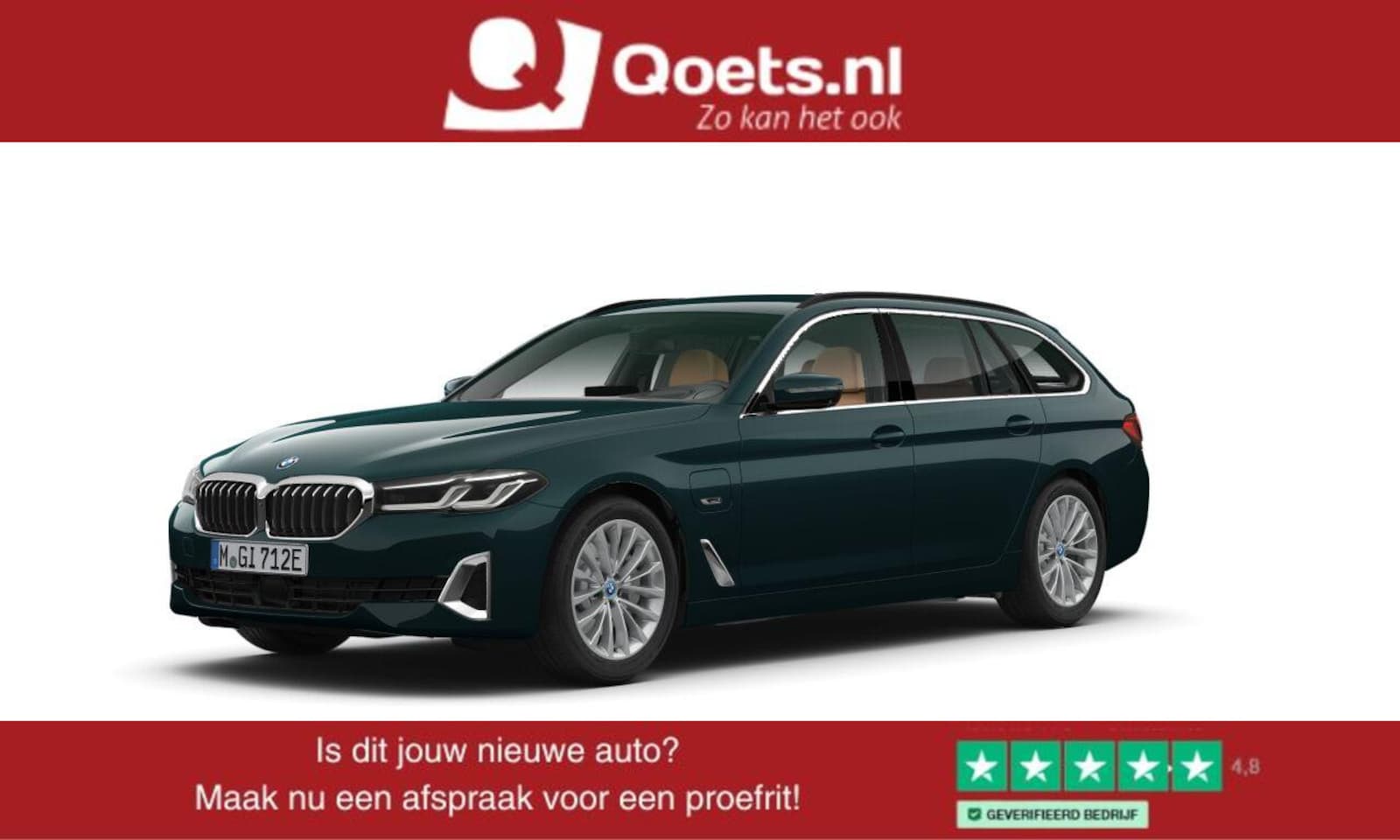 BMW 5-serie Touring - 530e High Executive Luxury Line - B&W - Comfortstoelen - head up - Active Protection - Par - AutoWereld.nl