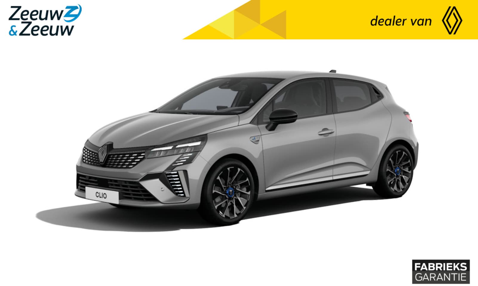 Renault Clio - E-Tech Full Hybrid 145 esprit Alpine | NU met € 4000,- Zeeuw en Zeeuw RUN OUT korting | + - AutoWereld.nl