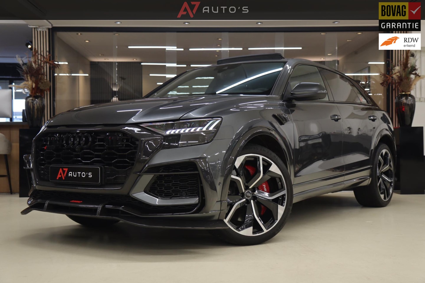 Audi Q8 - 4.0 TFSI RS Q8 quattro 600PK/PANO/HUD/CARPLAY/360CAM/VOL - AutoWereld.nl