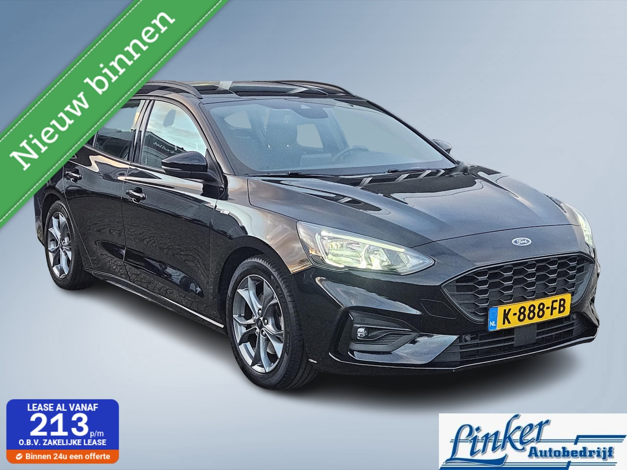 Ford Focus Wagon - 1.0 EcoBoost Hybrid ST Line Business B&O STUURVERW NL-AUTO - AutoWereld.nl