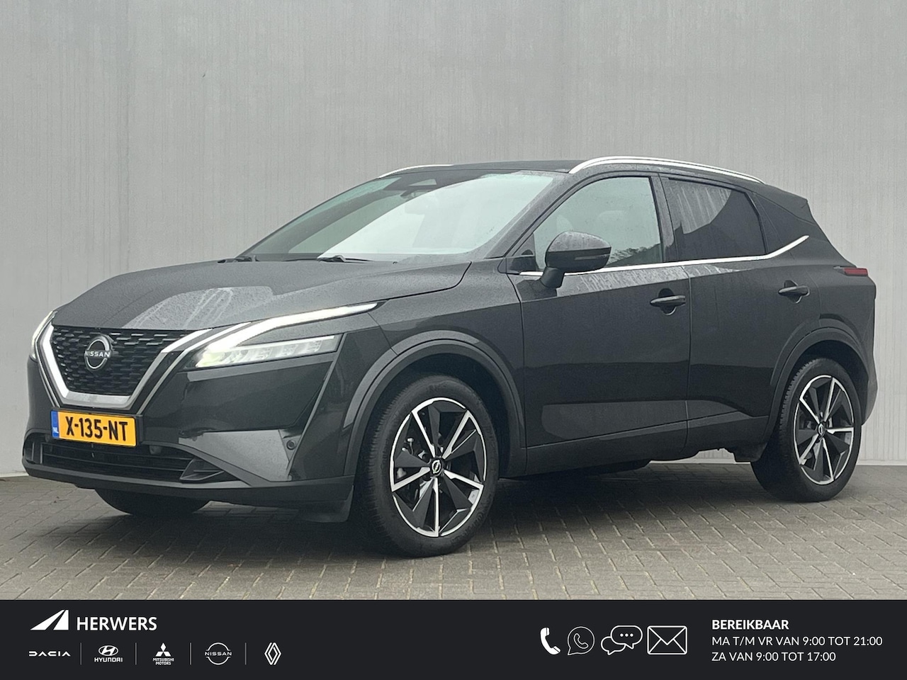 Nissan Qashqai - 1.3 MHEV Xtronic Tekna / Vaste Trekhaak 13-polig (Trekgewicht 1.800kg) / All Seasonbanden - AutoWereld.nl