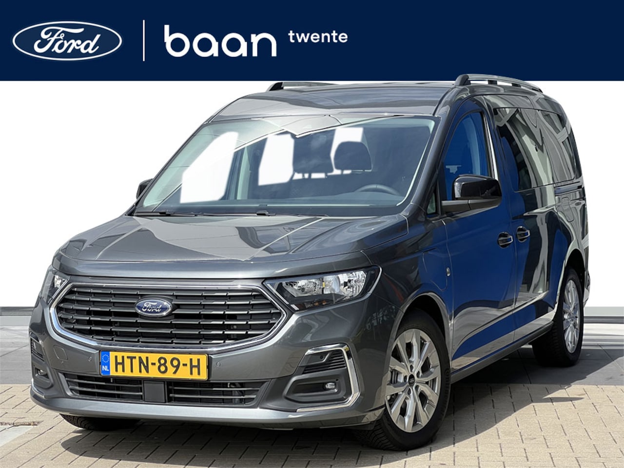 Ford Tourneo Connect - 1.5 PHEV 150 PK Automaat Titanium L2 | Garantie t/m 03-2030 | 7 zits | AGR stoel | Winter - AutoWereld.nl