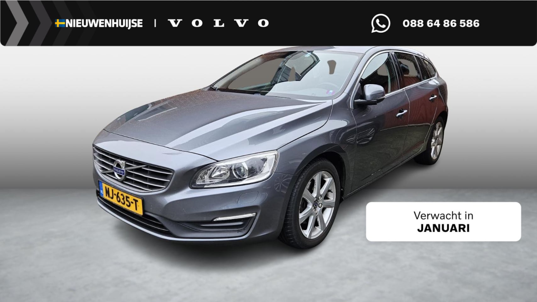 Volvo V60 - 2.0 T3 Nordic 2.0 T3 Nordic+ - AutoWereld.nl