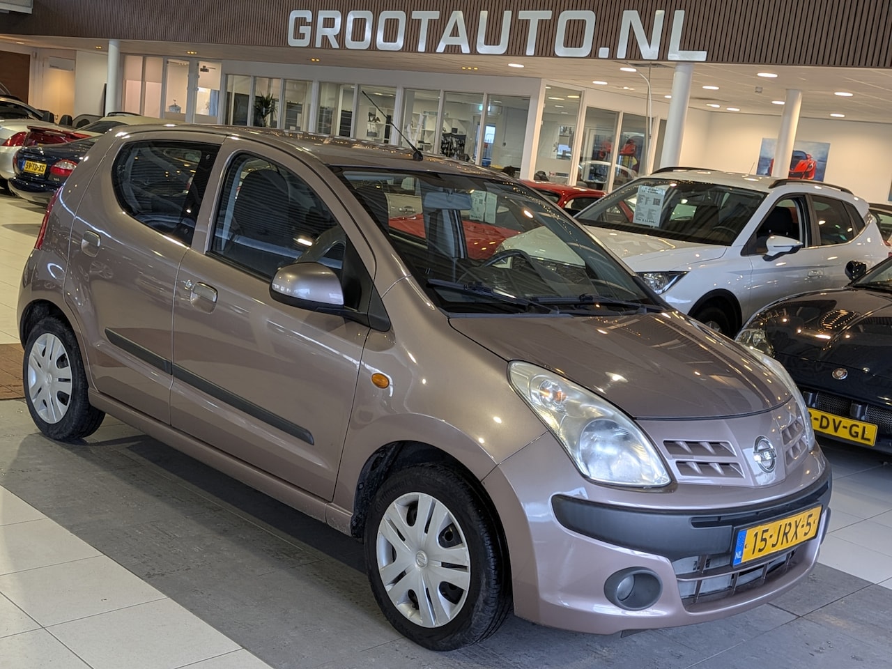 Nissan Pixo - 1.0 Acenta Airco, Trekhaak, Stuurbekrachtiging - AutoWereld.nl
