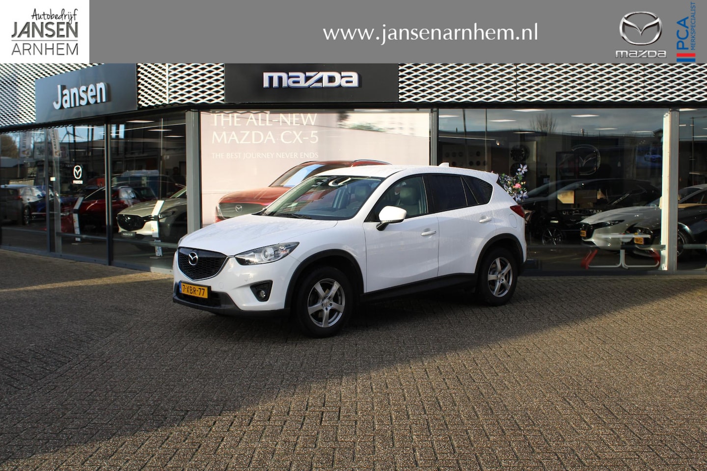 Mazda CX-5 - 2.0 TS 2WD 2.0 TS+ 2WD , Trekhaak, Navi, Cruise, Stoelverwarming, Clima, PDC, LMV 17 Inch, Bluetooth - AutoWereld.nl