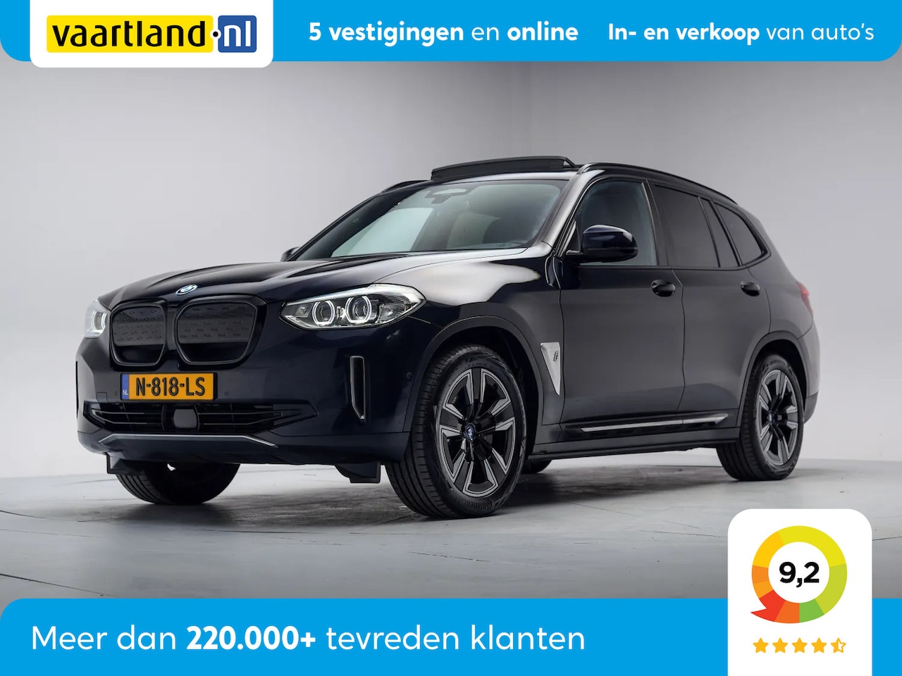 BMW iX3 - 80 kWh Executive Sport Shadow [ Panorama Leder Camera ] - AutoWereld.nl