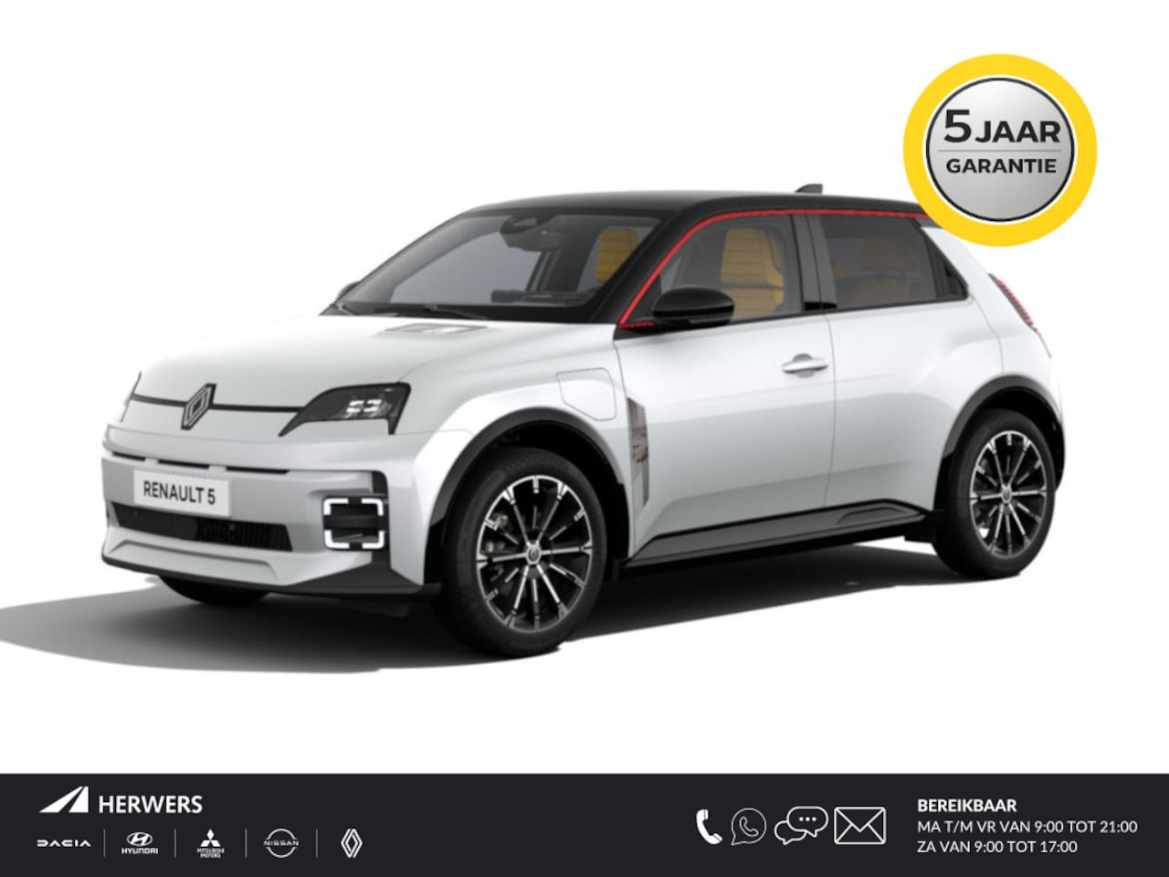 Renault 5 - urban range iconic cinq 40 kWh - AutoWereld.nl