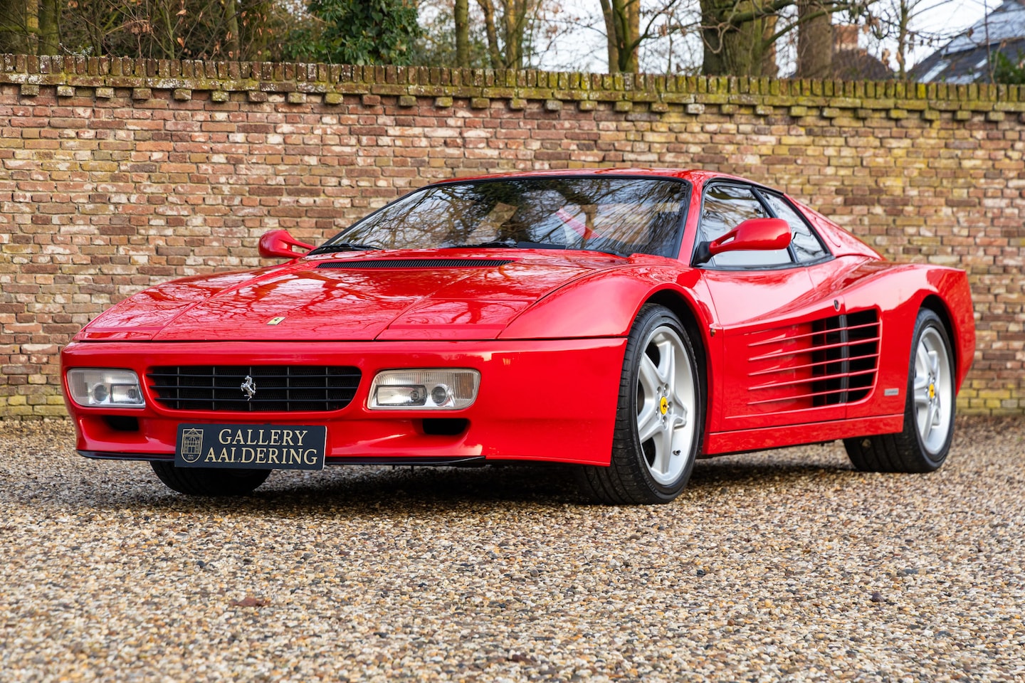 Ferrari 512 - TR "Rosso Corsa on Nero leather" livery, Superb condition with correct maintenance, One of - AutoWereld.nl
