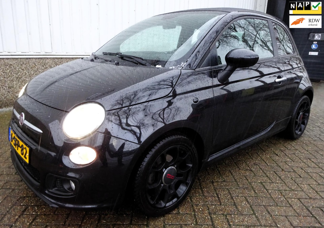 Fiat 500 C - 0.9 TwinAir Lounge |Cabrio | PDC en camera |NAP - AutoWereld.nl