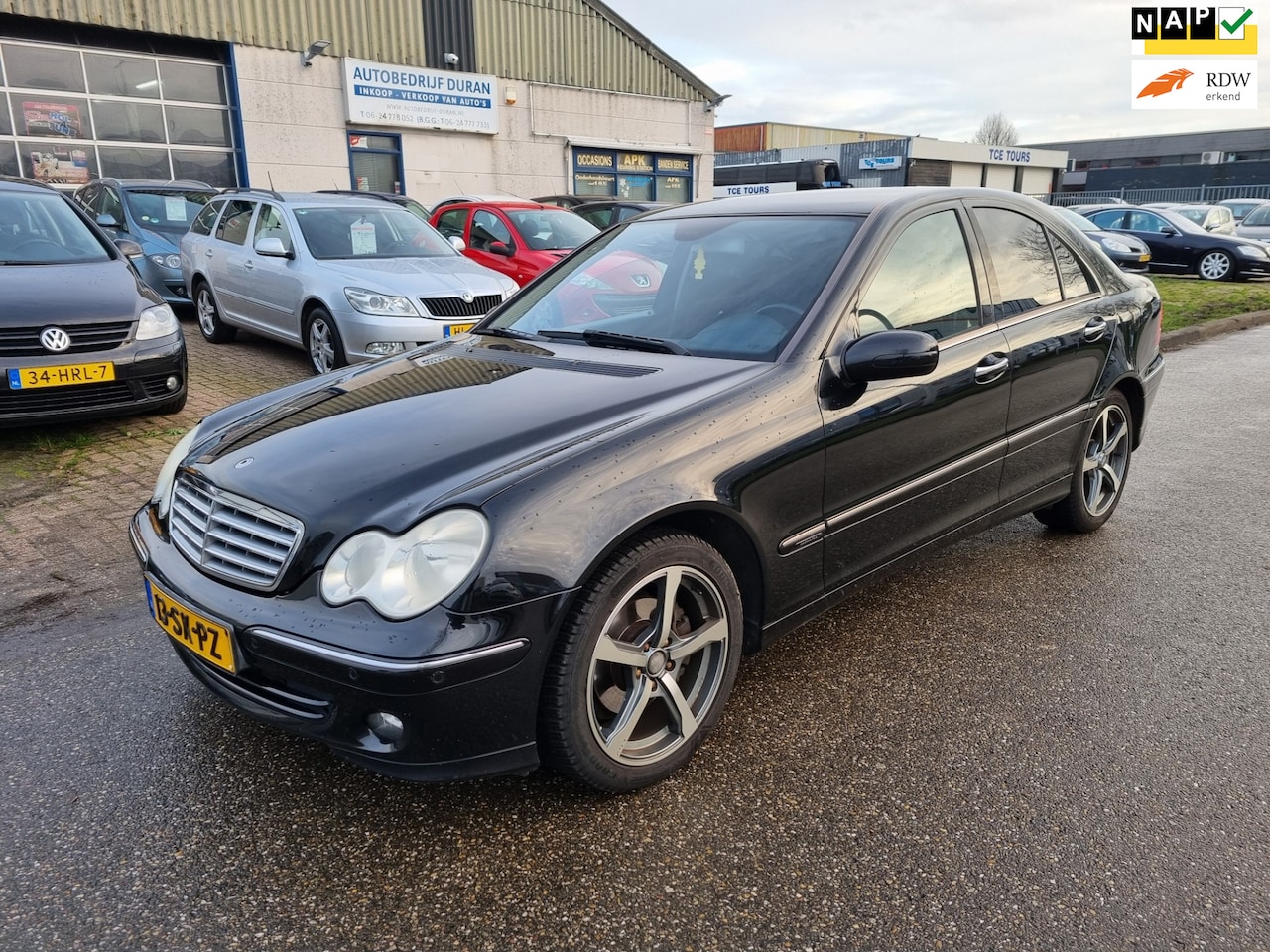 Mercedes-Benz C-klasse - 180 K. Elegance Sedan Clima! Bj:2006 NAP! - AutoWereld.nl