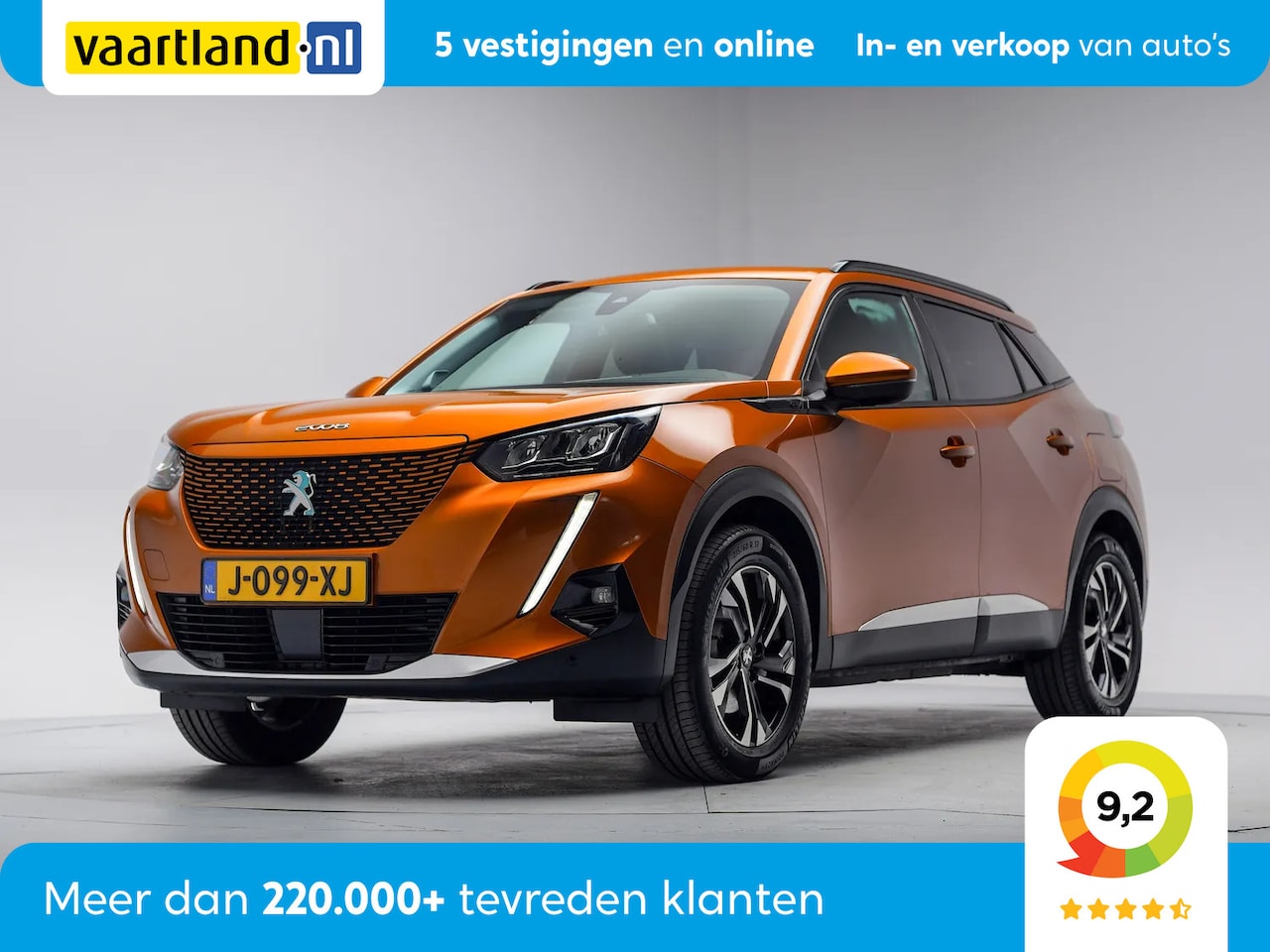 Peugeot 2008 - 50 kWh Allure [ LED Navi Camera Stoelverwarming PDC ] - AutoWereld.nl