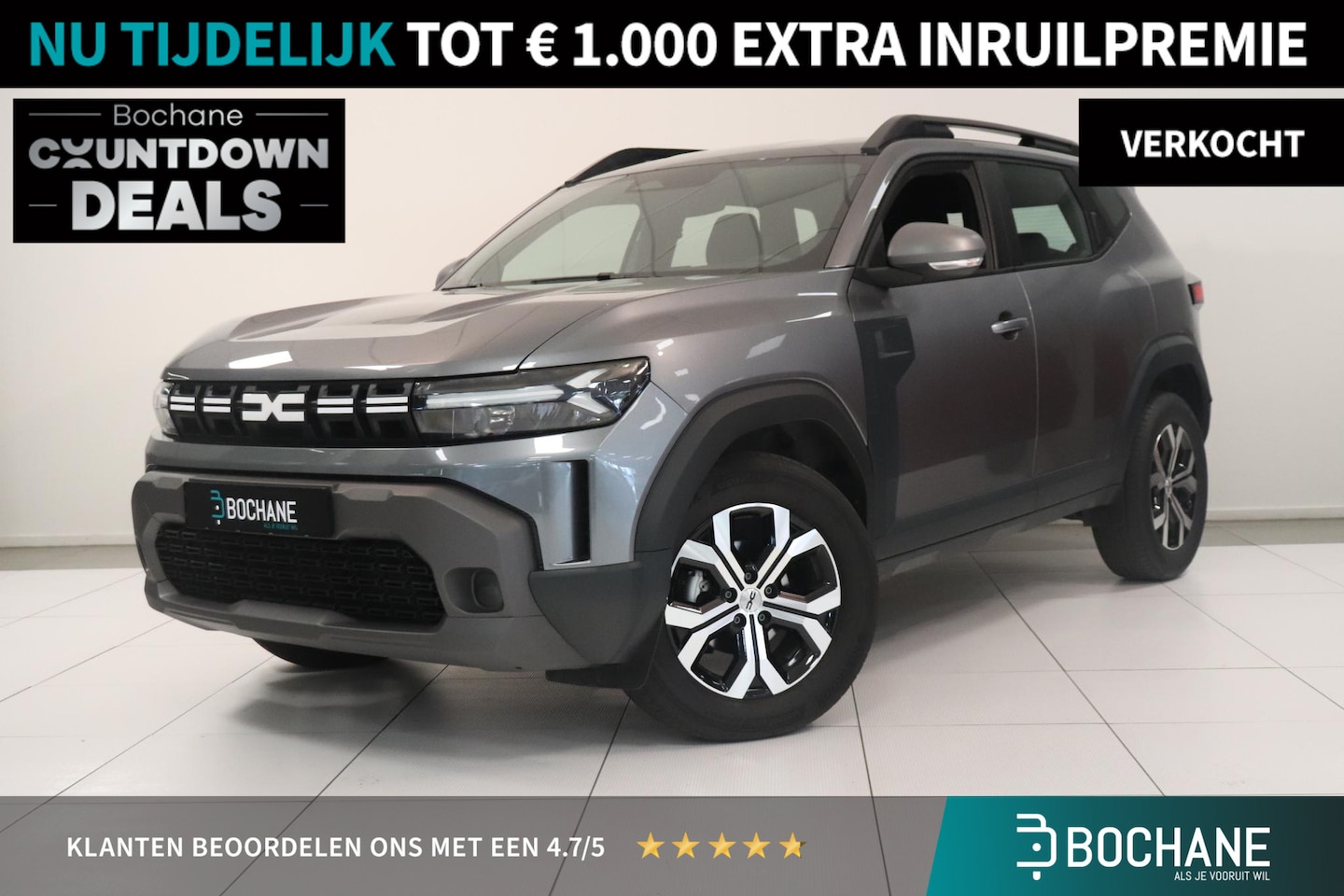 Dacia Duster - 1.2 TCe 130 mild hybrid Expression | Camera | Navigatie | Key-less | Cruise control | LED - AutoWereld.nl